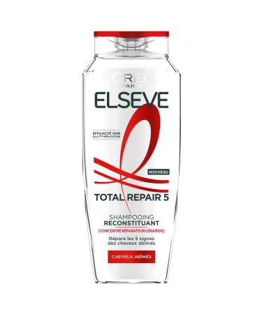 L'Oreal Paris L'Or al Paris - Reconstructing Shampoo - Repairs & Strengthens the Hair Fiber - For All Types of Damaged Hair - Enriched with Concentrate