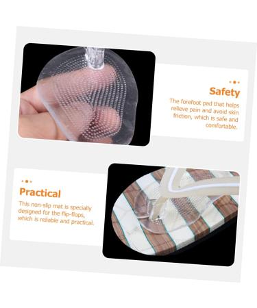 Minkissy 15 Pairs Foot Cushion Insoles - Gel Anti-Slip Pads for Heels Slippers & Sandals - Transparent Toe Protectors for Ultimate Comfort - Buy Online on GoSupps.com