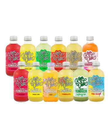 Komvida Kombucha - Komvida - Multi-flavor Kit - 12 x 250ml bottles - Chilled delivery
