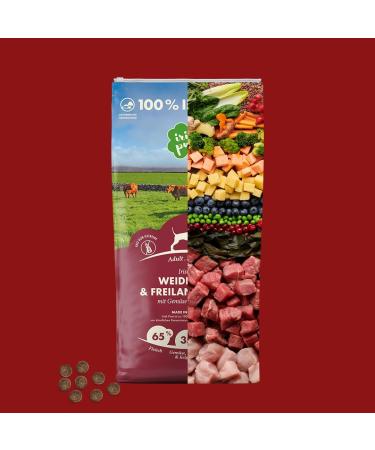 Irish Pure Dry Dog Food 4kg | Beef & Chicken | High Meat Cereal-Free | Sensitive Formula for All Breeds - Buy Online on GoSupps.com