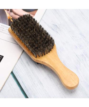 Double Sided Hair Brush for Men | Multifunctional Beard & Face Brushes | Premium Shaving Brush (M) Shop Now! - Buy Online on GoSupps.com