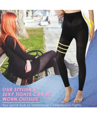 Beister Medical Compression Tights 20-30mmHg for Women & Men - Black XL - Buy Online on GoSupps.com
