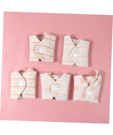 Gleavi 5-Pack Washable Napkin Briefs for Women | Soft Reusable Menstrual Pads & Towel Inserts - Buy Online on GoSupps.com