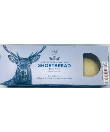 M&S All butter Scottish Shortbread Rounds 180g in Premier Life Store Packaging