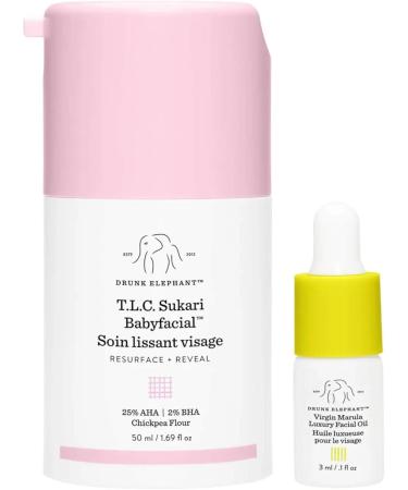 Skin Care Retro Renew Facial Duo with TLC Sukari Babyfacial 50 ml and Lala Retro Whipped Cream Facial Moisturizer 50 ml - Buy Online on GoSupps.com