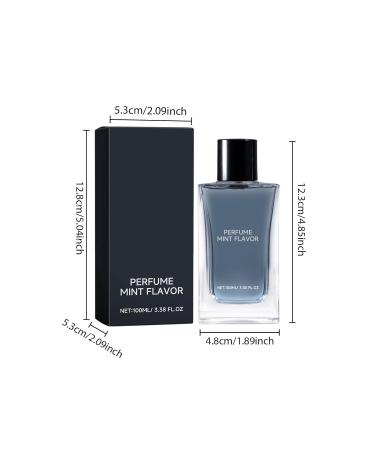 Men's Fragrances Perfume Mint Flavor Delicate Hypoallergenic Eau De Parfum Fruity Hair Mist Suitable for Special Occasions Gifts for Men 12.3X4.8X4.8CM Dark Blue - Buy Online on GoSupps.com
