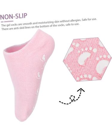 Beavorty 1 Pair Gel Socks Hydrating Lotion Foot Repair Socks Hydrating Socks Cracked feet Socks Heel feet Lotion Female Moisturizing Foot Cover Miss spa Outer Cotton Yarn Skin Care - Buy Online on GoSupps.com