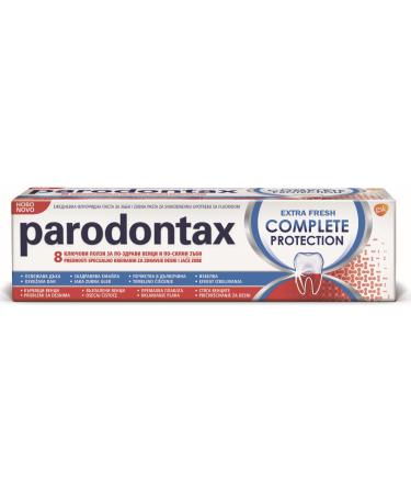 5x parodontax complete protection fluoride anticavity and antitingivitis toothpaste 75ml Helps Prevent Bleeding and Inflamed Gums Effective Removes Plaque - Buy Online on GoSupps.com