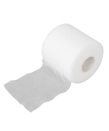 Pre Wrap Athletic Foam Underwrap Bandage Mutifunctional Foam Underwrap Sports Foam Tape for Elbow Knees Ankles (White)