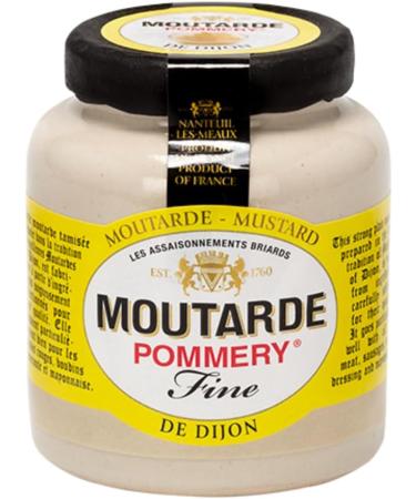 Trio of Pommery Fine Mustard: Dijon Firemen and Herbs 100g Gift Box - Buy Online on GoSupps.com