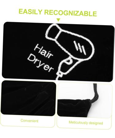 FRCOLOR 2pcs Storage Bag Hair Dryer Hair Appliance Organizer Multifunctional Bag Wine Bag Travel Modeling - Buy Online on GoSupps.com