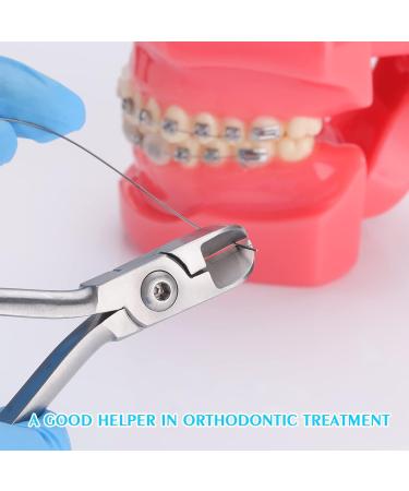 ANNWAN Braces Wire Cutter - Professional Stainless Steel Orthodontic Cutters | Durable Lightweight Dental Ligature Plier for Braces - Buy Online on GoSupps.com