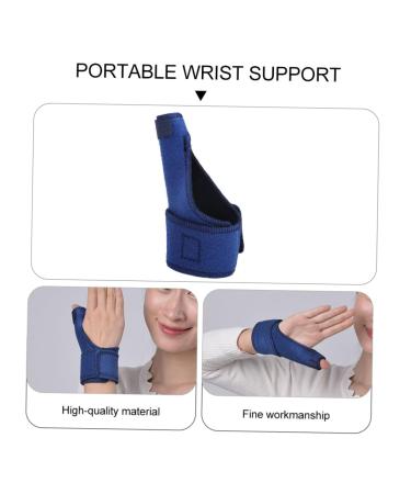 Buy Healifty Thumb Orthosis Wrist Support Brace - Breathable Right Hand Wrap for Pain Relief | Durable Orthopedic Cloth - 27.5x14.5cm - Blue - Buy Online on GoSupps.com