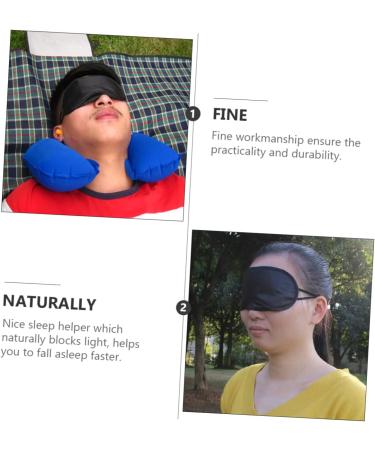 Beaupretty 18 Pcs Outdoor Eye Mask Set - Portable Travel Polyester Cloth for Camping & Eye Shadow - Buy Online on GoSupps.com