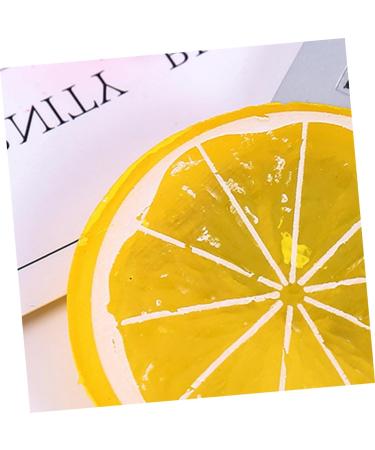 Zerodeko 50pcs Barber Mats for Clippers Hanging Grapes Toys for Kids Kid Toys Orange Props Fruit Plastic Fake Yellow 5X0.9cm - Buy Online on GoSupps.com