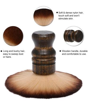 LKJLJ Soft Brush Set for Hairdressing Salon - 2PC Cleaning Brushes for Neck Face & Household Use | Nylon Hairbrush - Buy Online on GoSupps.com
