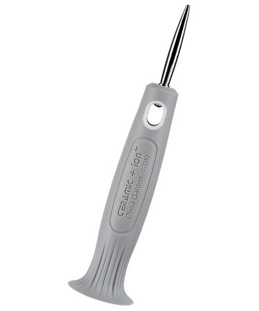 Olivia Garden Mega Ceramic + Ion Round Hair Brush - Antistatic 80/100 mm Ideal for All Hair Types - Buy Online on GoSupps.com