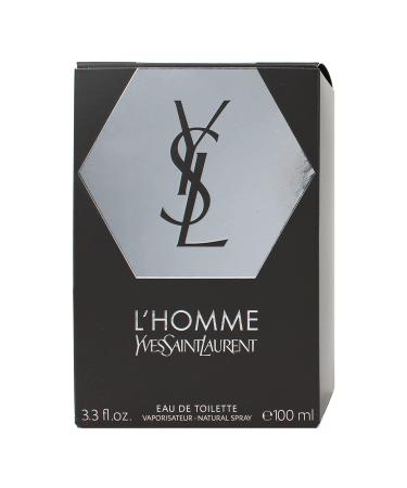 L'homme Yves Saint Laurent Eau De Toilette Spray For Men 3.3 oz - Authentic Fragrance - Buy Online on GoSupps.com