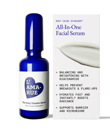 L'AMARUE The Daily Vitamin Serum - All-in-One Hydrating Brightening & Radiance Boosting Serum with 17 Nutrients 1.7 fl oz Reduces Dark Spots Anti-Aging & Supports Barrier