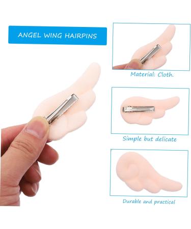 TOVINANNA 1 Pair Angel Wings Hairpin Party Decorative Hairpins Hair Clips Party Hair Decors Party Supplies Party Hairpins Hair Accessories Hairpin Adornment - Buy Online on GoSupps.com