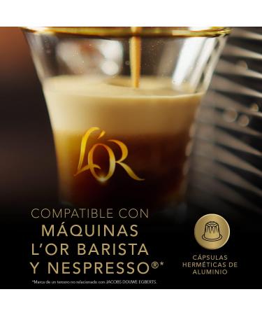 L'OR Espresso Lungo Profondo Intensity 8 - Nespresso* Compatible Coffee Capsules (Pack of 10 100 Capsules in Total) - Buy Online on GoSupps.com