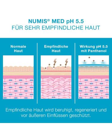 Numis Med pH 5.5 Sensitive Skin Protection Hand Cream - Vegan & Paraben-Free | Pack of 6 (6 x 75 ml) - International Shipping Available - Buy Online on GoSupps.com