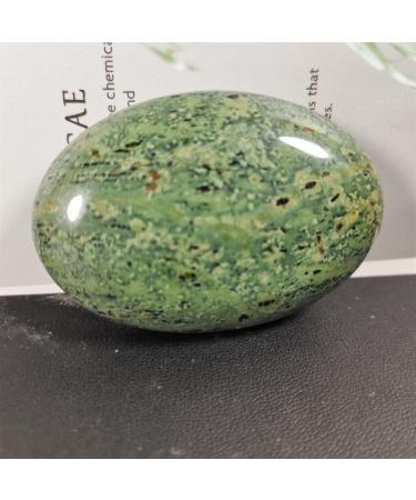 Gemstones for Decoration Peacock Eye Green Quartz Palm Stones Stones Hand Polished Stones for Friend Gift Aura ningxiao - Buy Online on GoSupps.com