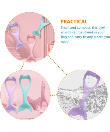 Applicateur Eye-liner R utilisable Silicone Outil De Maquillage Portable Et Filles - Buy Online on GoSupps.com