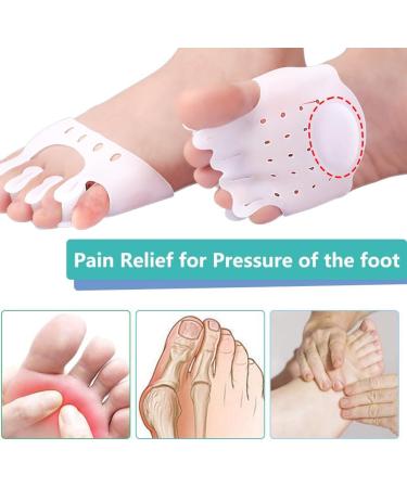 Soft Gel Toe Straightener: Hammertoe Corrector & Bunion Relief - Buy Online on GoSupps.com