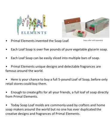 Primal Elements Chili Fest Soap Loaf - 88 Ounce | Handmade, All-Natural Ingredients - Buy Online on GoSupps.com