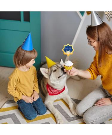 24PCS Eid Mubarak Cupcake Topper Ramadan Cake Decorations Islamic Muslim Party Supplies - Buy Online on GoSupps.com