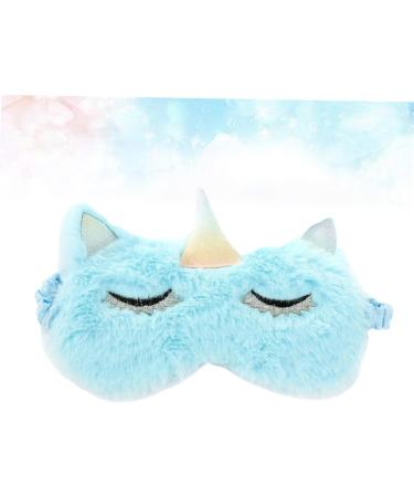 Beaupretty 3pcs Cute Sleeping Mask Set - Cartoon Eye Masks for Women Kids & Men - Sky Blue Night Blindfolds & Eyeshade - Buy Online on GoSupps.com