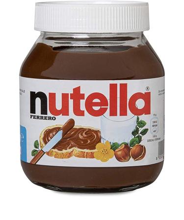 Ferrero Nutella Lot de 6 cr mes au chocolat la noisette 600 g