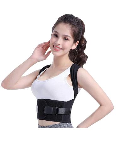 Posture Corrector Full Back Shoulder Lumbar Support Belt for Men Women Thin Upper Back Posture Corrector Kids Improve Posture Back Posture Warm as Ever Svart 3X - Buy Online on GoSupps.com