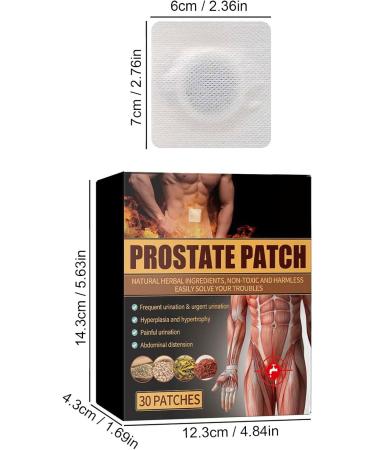 Prostate Treatment Patch Set Portable Prostate Care Patch Safe 30Pcs for Daily Working for Before Sleep - Buy Online on GoSupps.com