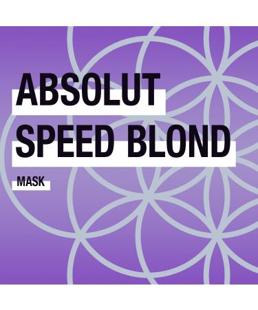 Inoar Absolut Speed Blonde Mask - for Bleached, Brassy, and Grey Hair - Vegan & Cruelty-Free - 16oz/500g - Buy Online on GoSupps.com