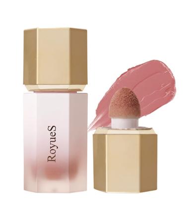 Liquid Cheek Soft Cream Blush Rouge Long-Lasting Formula Women's Cosmetics Makeup for Daily Use at Workplace