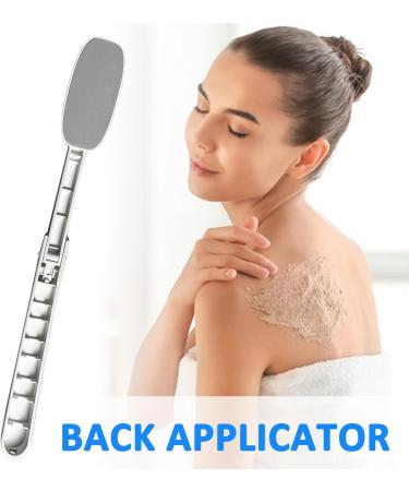 Cream Applicator for Back Portable Back Cream Applicator - Back Moisturizer Applicator Sunscreen Applicator Lotion on Back Applicator for Elderly Women Men Gray - Buy Online on GoSupps.com