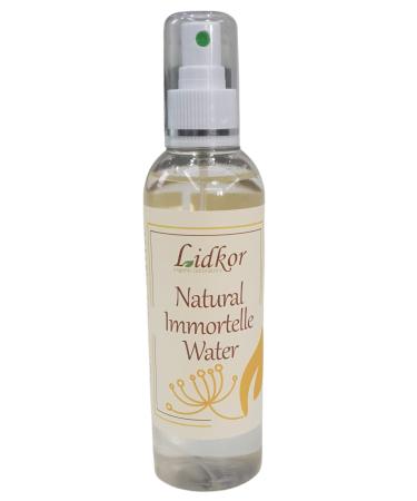 Lidkor Natural Immortelle Water - Floral Water Moisturises and Soothes Anti-Aging Skin Relieves After Sunburn Suitable for Sensitive Skin 200 ml