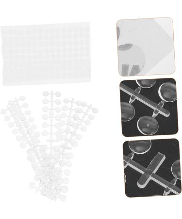 minkissy 28 Sets Nail Display Board Nail Color Plate Nail Polish Sticks Creative Manicure Template Nail Polish Sample Sticks Sheer Nail Polish Nail Sticks Plastic Semicircle 3d Sample Plate - Buy Online on GoSupps.com