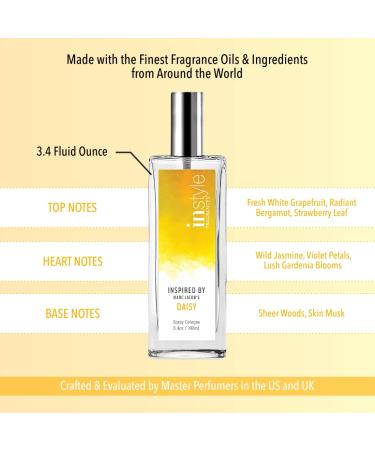 Instyle Fragrances | Inspired by Marc Jacobs' Daisy | Women s Eau de Toilette | Vegan Paraben & Phthalate Free | Never Tested on Animals | 3.4 Fl Oz (Pack of 2) - Buy Online on GoSupps.com