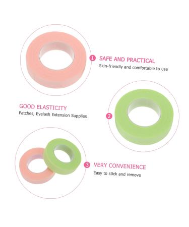 FOMIYES 10 Rolls Grafting Eyelash Tape Remover Gel Mascara Tool Sensitive Face Super Diy Eyelashes Extension Tape Eyelash Tool Eyebrow Cleaning Swabs Lip Non-woven Fabric Patch Microporous - Buy Online on GoSupps.com
