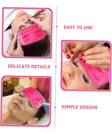 6pi ces Coussinets Frontaux Doux Pour Greffe De Cils Pads Color s R utilisables Blanc Gris Pour Salon Et Usage Domestique - Buy Online on GoSupps.com