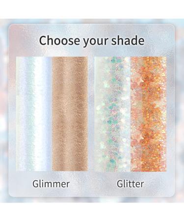 Catkin Liquid Glitter Eyeshadow - High Pigmented, Multi-Dimensional Finish - Long Lasting Shimmer Eyeliner Makeup - 1.7g (C02 Golden Champagne) - Buy Online on GoSupps.com