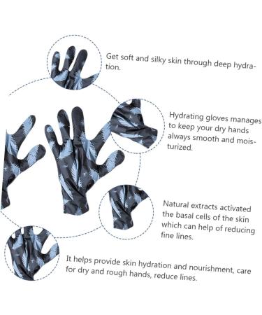 Healeved 3 Pairs Hand Sleeping Gloves Dry Hands Hand Cream Hand Moisturizing Gloves Bedtime Gloves Moisturizing Gloves for Dry Hands Spa Aluminum Platinum Paper Whitening - Buy Online on GoSupps.com