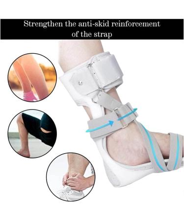 Adjustable Ankle Foot Orthosis for Drop Foot - Small Left - Stabilizer for Dorsiflexion & Flaccid Foot Support | International Shipping - Buy Online on GoSupps.com