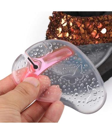 3 Pairs Gel Thong Sandal Forefoot Protectors - Anti-Slip Grip Pads for Comfort & Support | Random Color - Toe Cushions & Ball of Foot Inserts - Buy Online on GoSupps.com