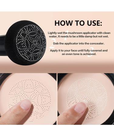 Mushroom Head Air Cushion CC Cream CC Cream Foundation CC Creme BB Cream L quida Fundaci n BB Cream Base de Maquillaje Base L quida Corrector Maquillaje Hidratante Brillo Pigmento Base L quida - Buy Online on GoSupps.com