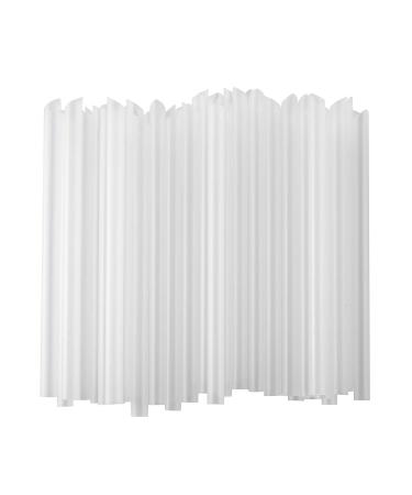 ALINK 100 PCS Clear Plastic Boba Straws, 1/2