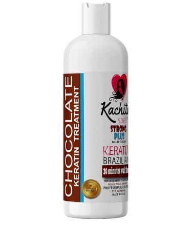 Buy NEW Brazilian Keratin Treatment Kachita Spell Chocolate 32 fl oz - Premium Hair Straightening Made in USA for Smooth Frizz-Free Hair - Buy Online on GoSupps.com